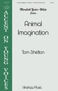 Animal Imagination Unison choral sheet music cover